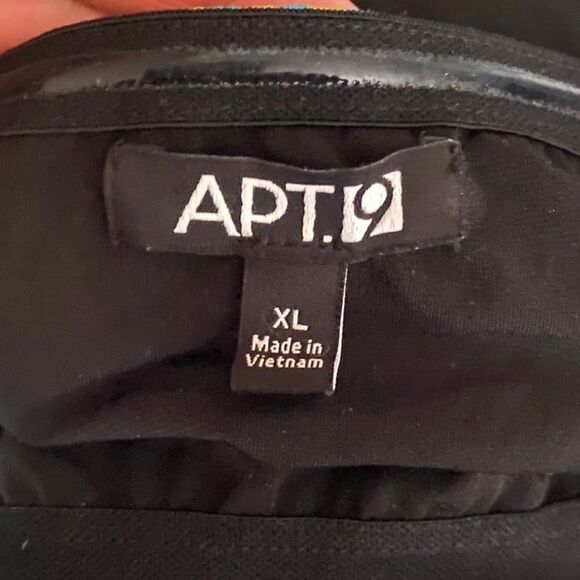 vtg Y2K Halter Midi Dress Hawaiian resort cruise wear beach Wooden Beads Sz XL - Picture 11 of 11